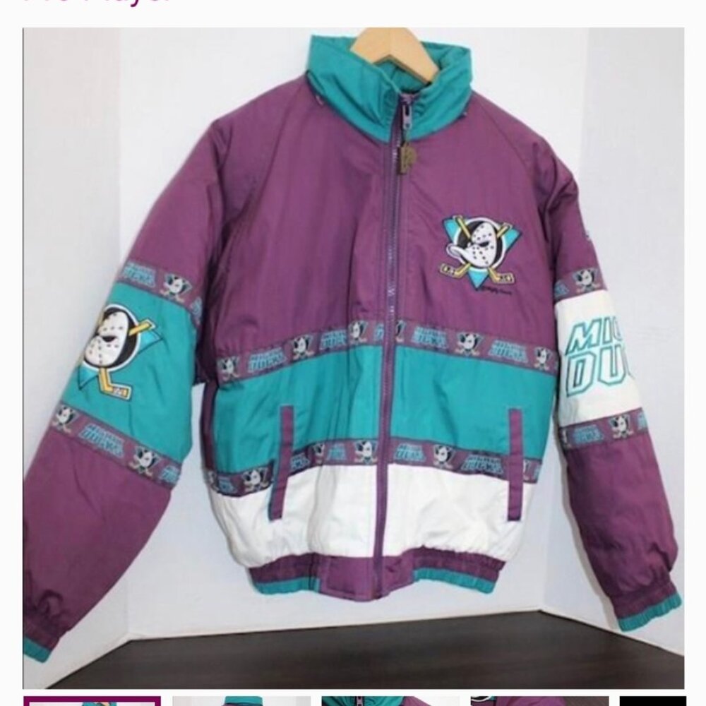 Vintage mighty ducks jacket